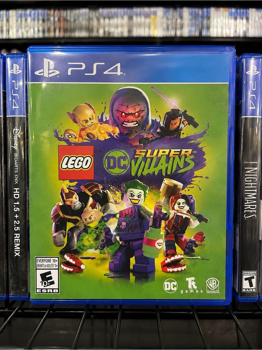 EGO DC Super-Villains PS4 Complete CIB PlayStation 4 Like New Disc